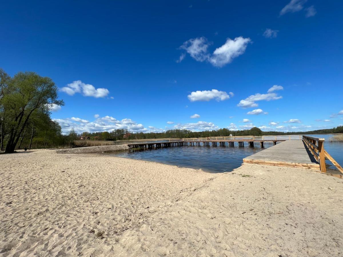 Domek Nad Jeziorem Piasutno Mazury Kültér fotó